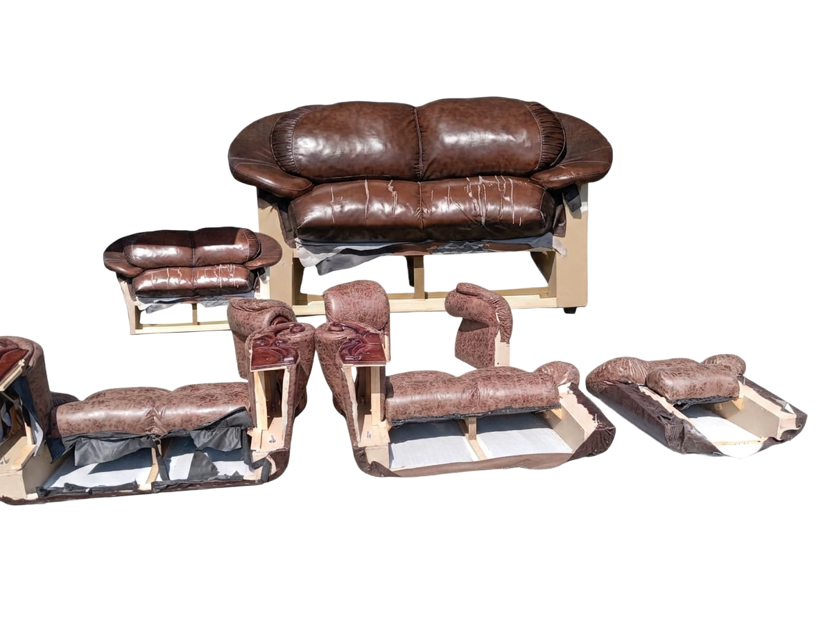 Restored upholstery work